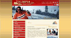 Desktop Screenshot of olimpia.szczyrk.pl