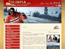 Tablet Screenshot of olimpia.szczyrk.pl
